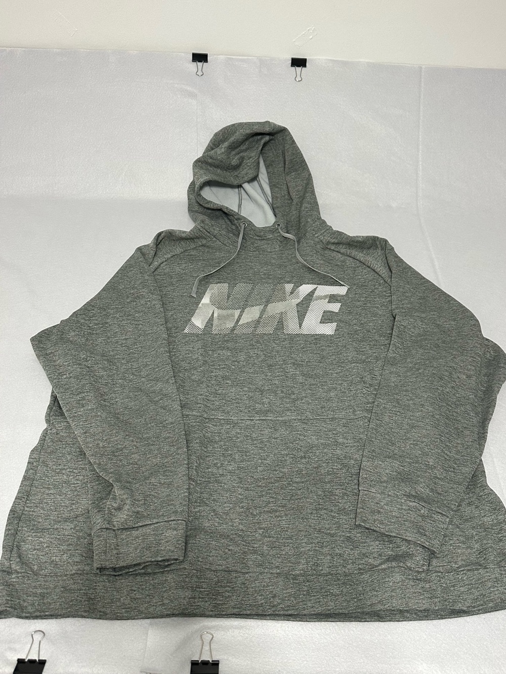 Nike Dri-FIT Hoodie Men’s XXL Gray Athletic Pullover